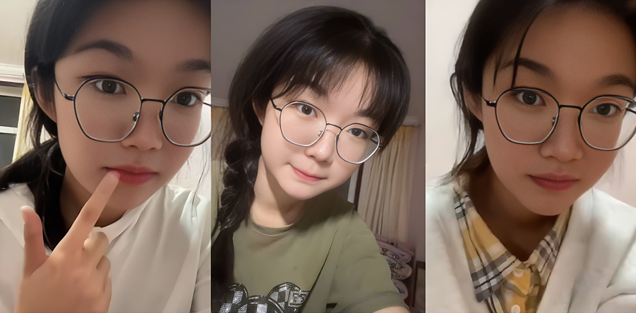 山东清纯高中生为买手机被金主网调，反差眼镜妹浴室三点全露展示娇嫩酮体，嫩逼黑的全网都震惊